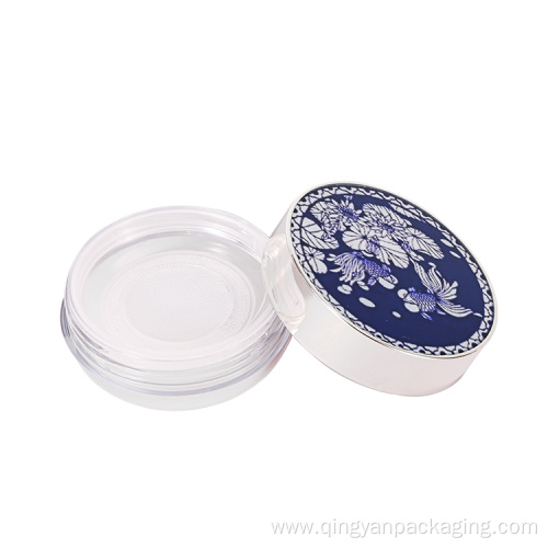 Empty Cosmetic Loose Powder Jar